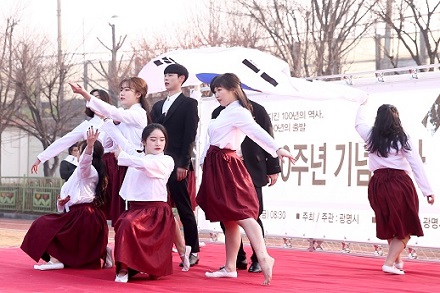 3.1운동·대한민국 임시정부수립 100주년 기념식(온신초등학교)(2019.03.01)