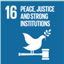 16 PEACE, JUSTICE AND STRONG INSTITUTIONS