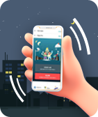 스마트폰 흔들기 이미지