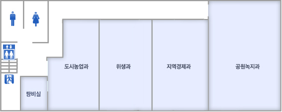 제2별관3층배치도