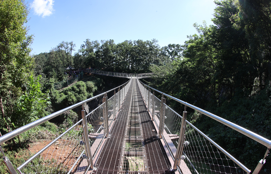 도덕산 출렁다리 사진3