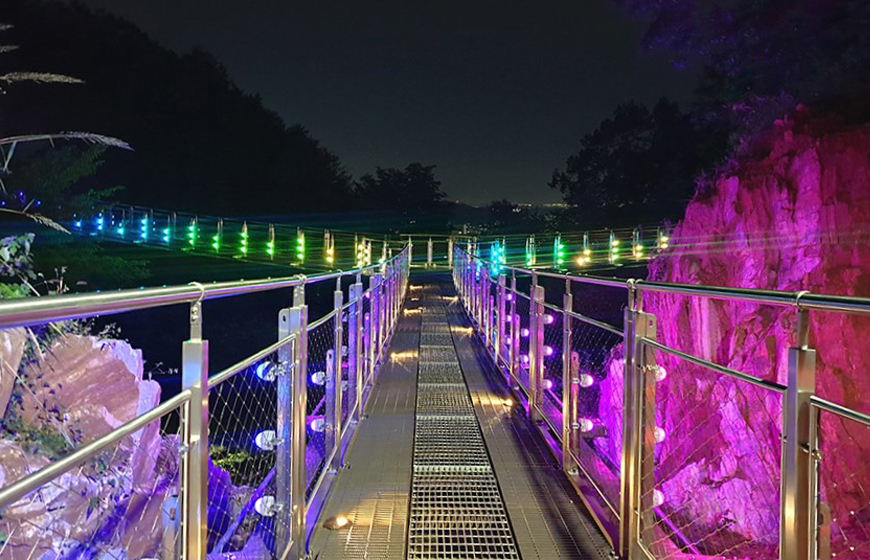 도덕산 출렁다리 사진4