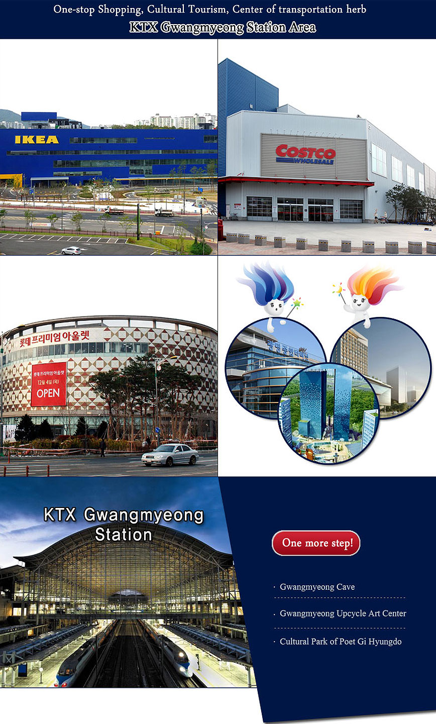 Gwangmyeong Station Area linked pictures