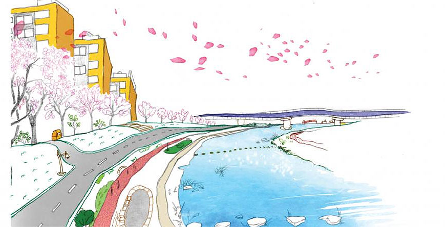 Gwanmyeong Hanne (Anyangcheon Stream) linked pictures