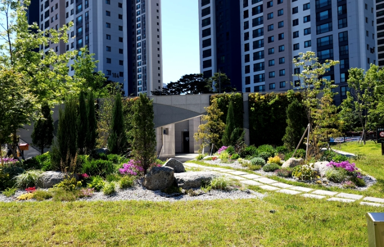 정원관리 대상지 사진대지(기업정원 사진)