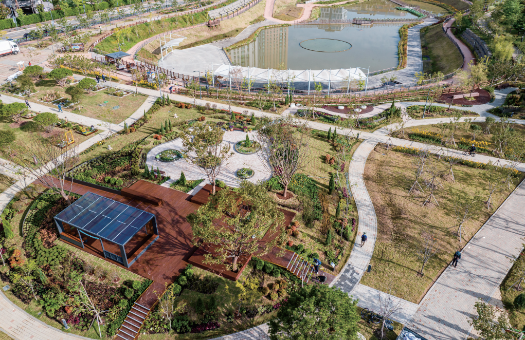 정원관리 대상지 사진대지(마을정원 사진)