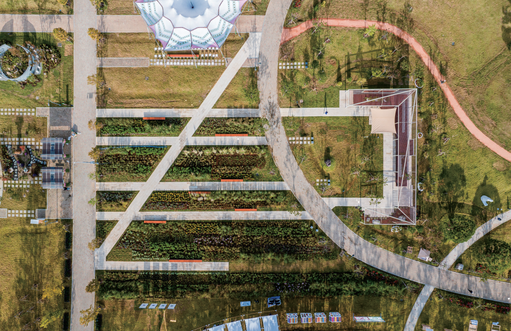 정원관리 대상지 사진대지(중앙정원 사진)