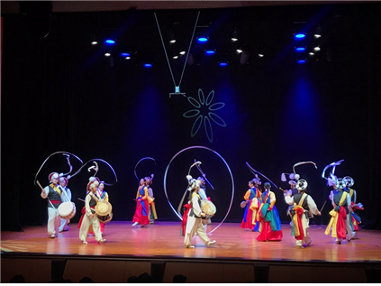 시립농악단 모습