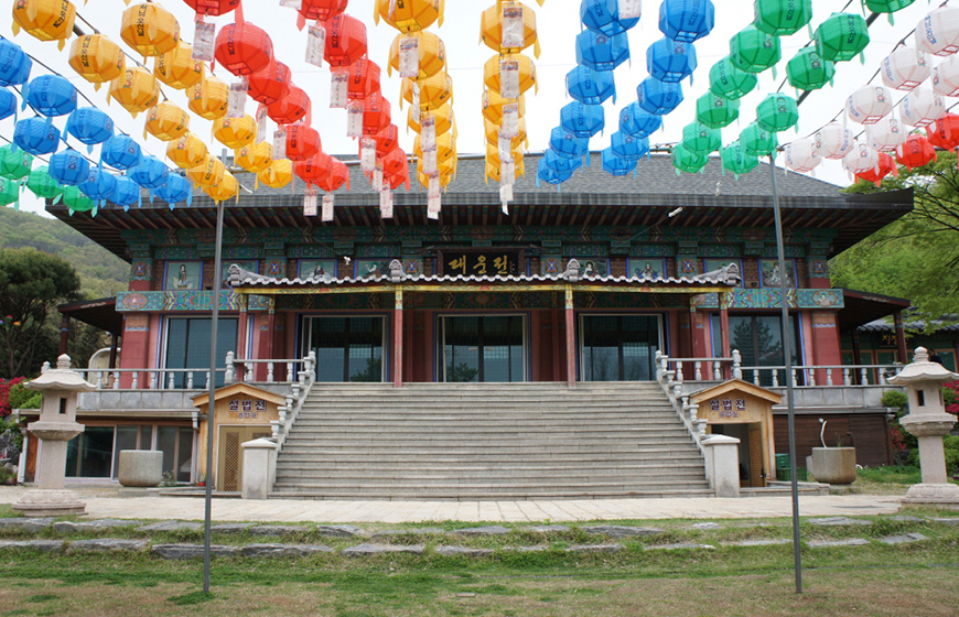 금강정사 템플스테이 사진